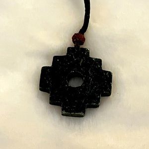 Pacha mama symbol - stone pendent necklace